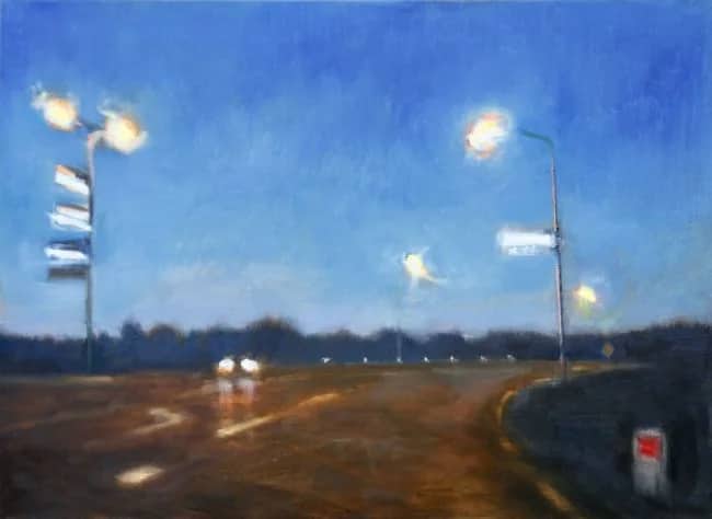 Autoweg nacht — John Konijn