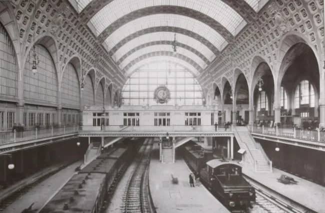 La gare d"orsay 1902 —  Viollet