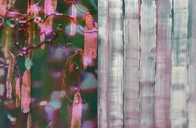 Structuren IV / foto en acryl — Marianne van Hest
