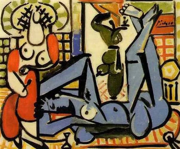 Les femmes d"alger — Pablo Picasso