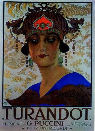 Turandot —  Affiche
