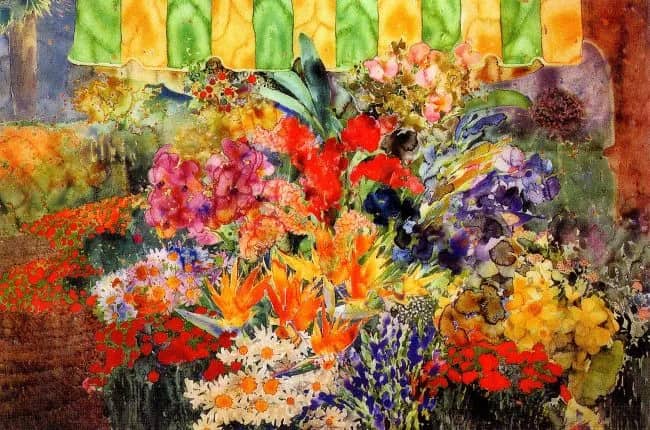 Flower cart —  Hunt