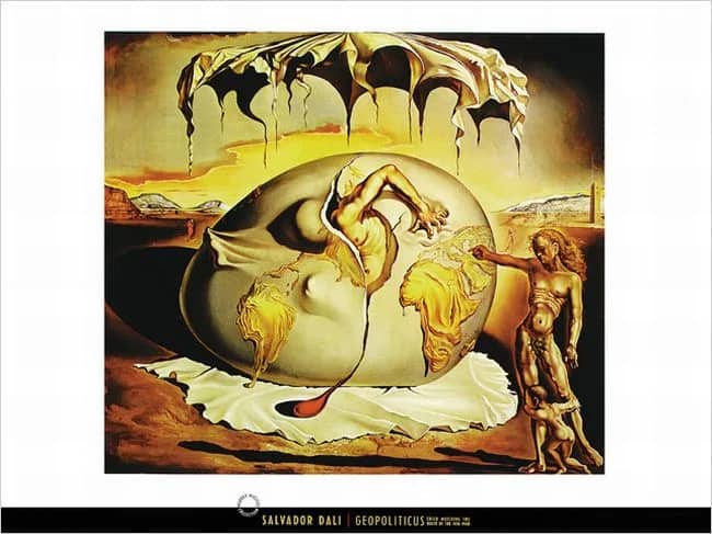 Geopoliticus —  Salvador Dali