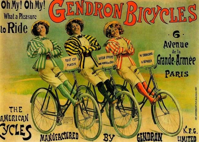 Gendron bicycles —  Affiche