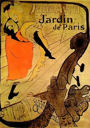 Jane avril —  Affiche