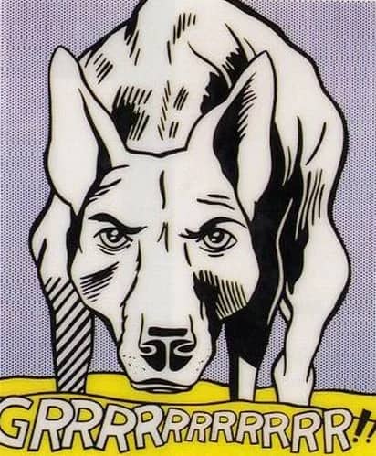 Grrrrrr!! — Roy Lichtenstein