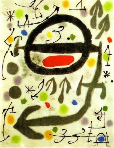 Les perseides — Joan Miro