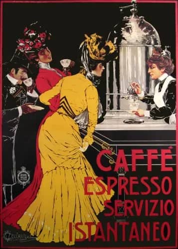 Caffe espresso   2hp —  Affiche