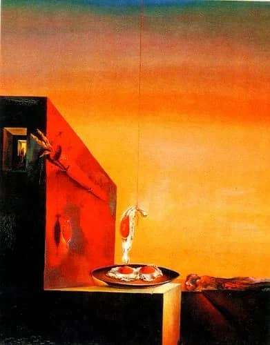 Oefs sur le plat —  Salvador Dali