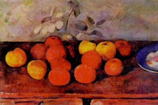 Pommes et biscuits —  Cezanne