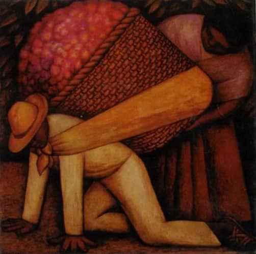 The flower carrier —  Rivera
