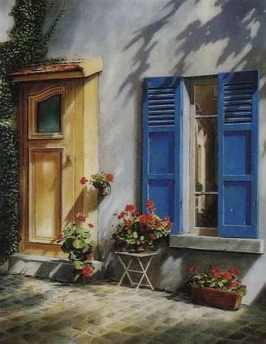 Les volets bleus —  Sparnaay