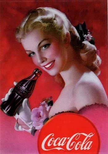 Cola with a smile —  Affiche