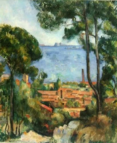 Vue de L"Estaque —  Cezanne