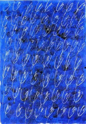 A kind of blue —  Ursula Meyer Peterson