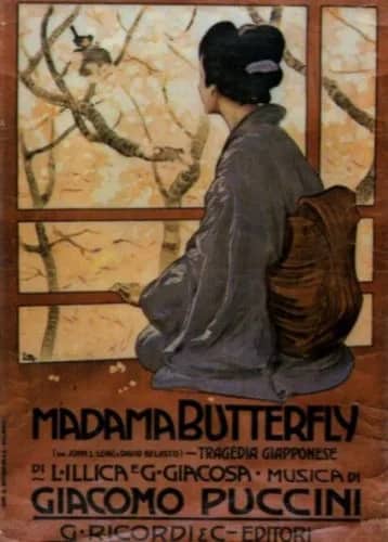 Madame butterfly —  Affiche