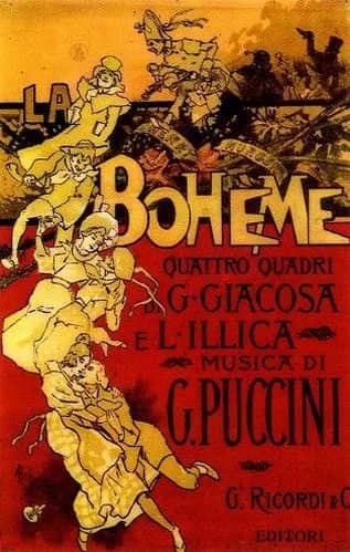 La boheme —  Affiche