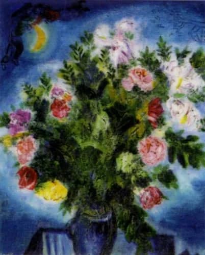 Liefdesboeket —  Chagall