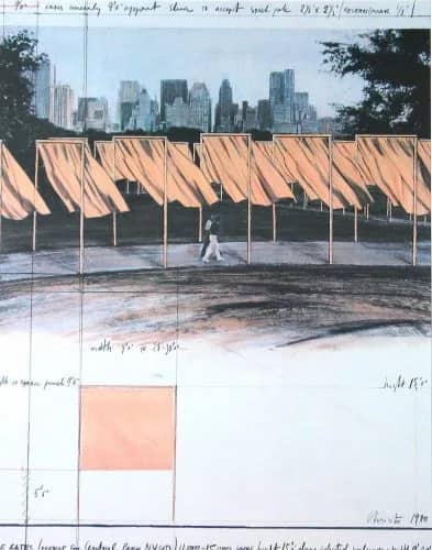 Les portes —  Christo