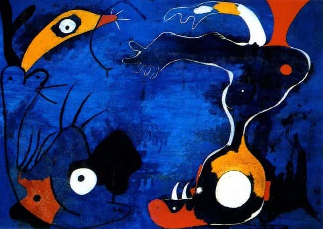 2 vrouwen 1935 — Joan Miro