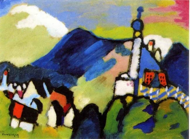 Murnau met kerk —  Kandinsky