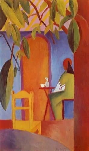 Turks cafe —  Macke
