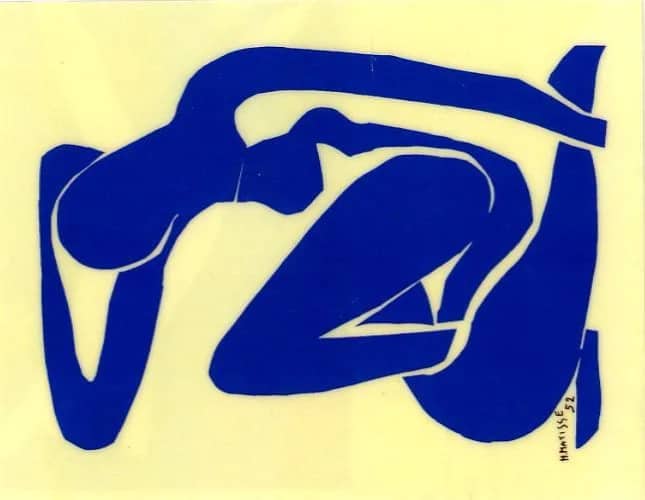Blue nude I      2hp —  Matisse