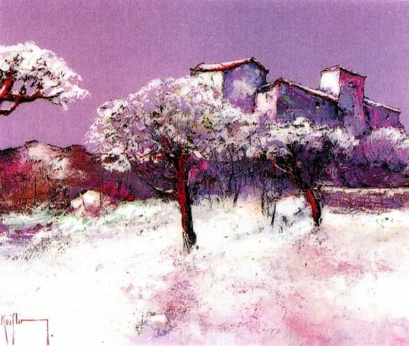 Neige en provence —  Keiflin