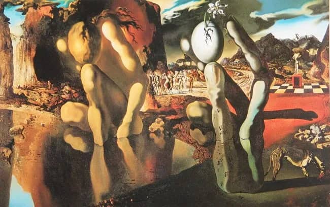 Metamorfosi narciso —  Salvador Dali