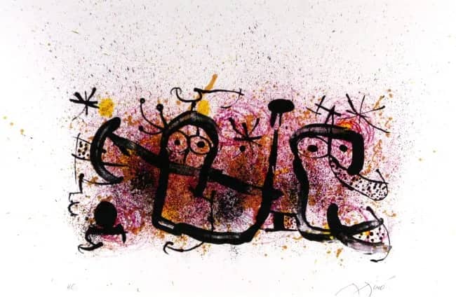 Ma de proverbis — Joan Miro