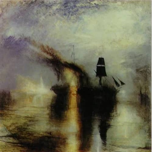 Peace-burial at sea —  Turner
