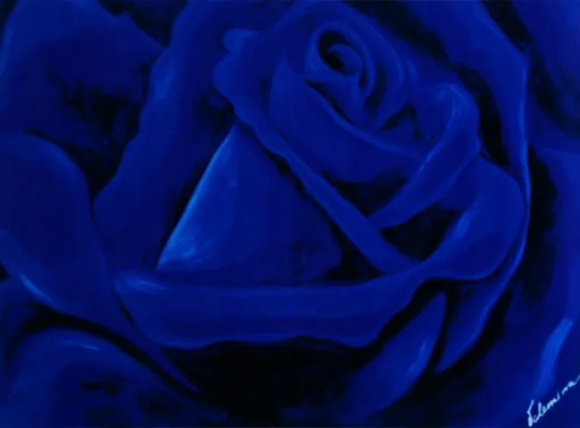 Blauwe bloem —  Valentina