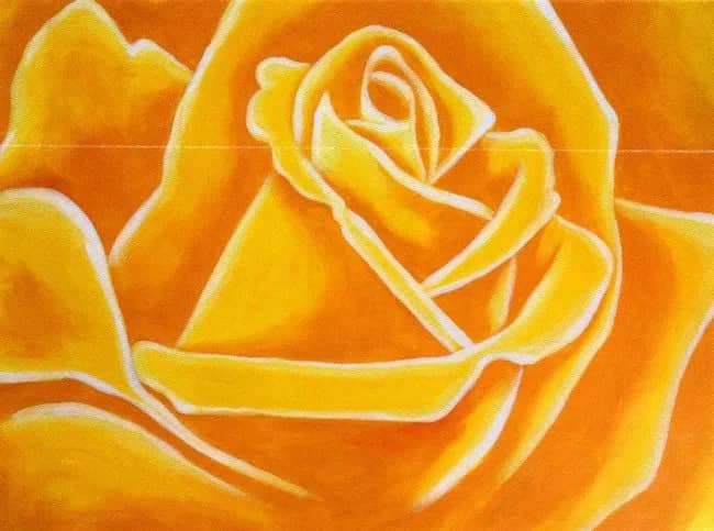 Gele bloem —  Valentina