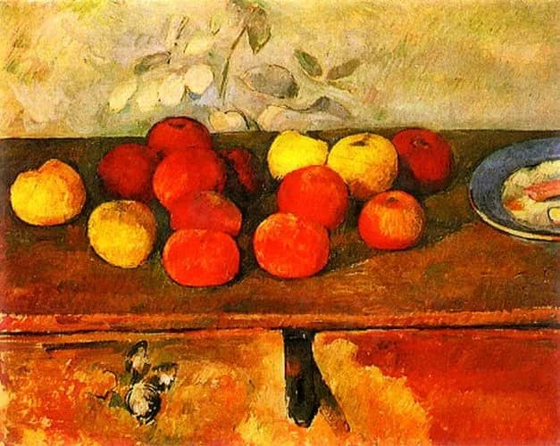 Pommes et biscuites —  Cezanne