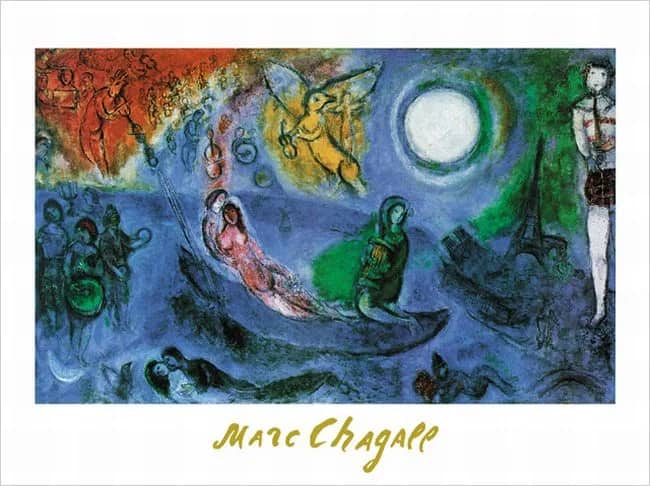 Il concerto, 1957 —  Chagall
