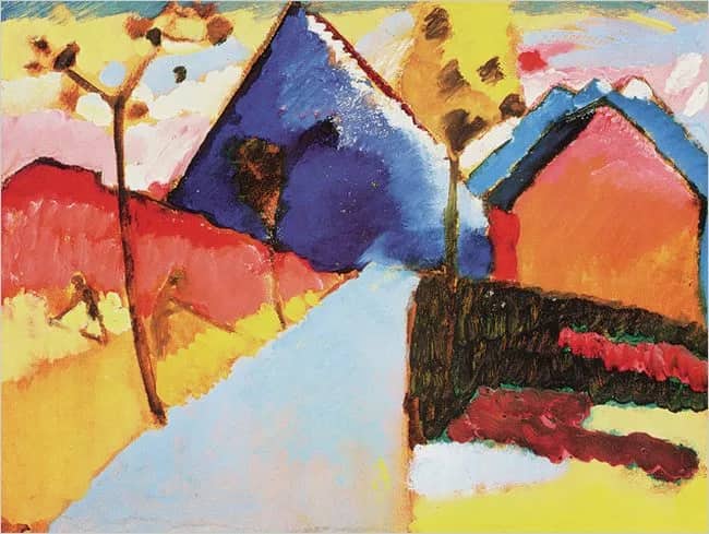 Naturstudie murnau —  Kandinsky