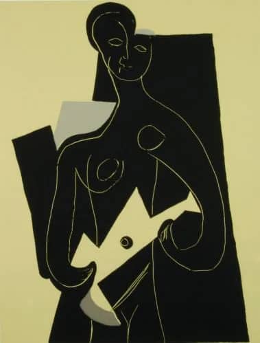 Femme a la guitare — Pablo Picasso