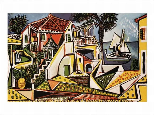 Paysage mediterranee — Pablo Picasso