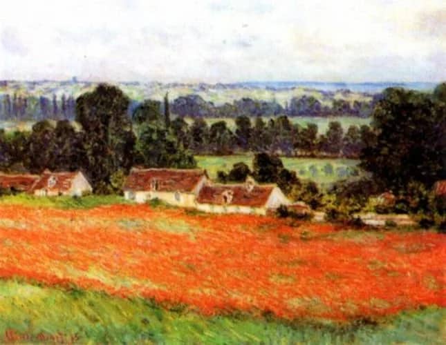 Field of poppies — Claude Monet