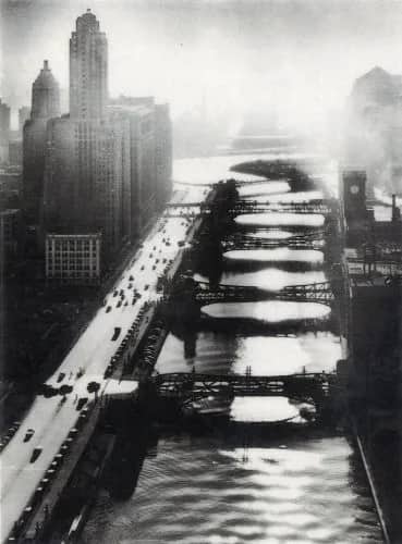 Chicago river — Unknow artist Anonymous