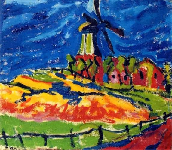 Windmuehle dangast —  Heckel