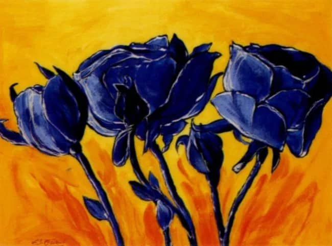 Blaue rosen —  Bedoui