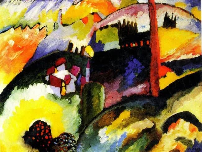 Landsc.with factory —  Kandinsky
