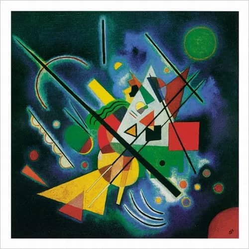 Blue painting —  Kandinsky