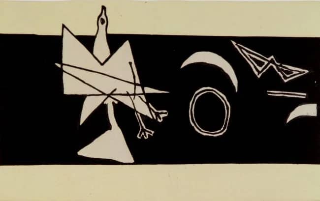 Oiseau blanc.... —  Braque