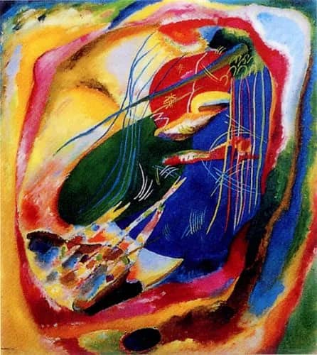 Rot im herz, 1927 —  Kandinsky