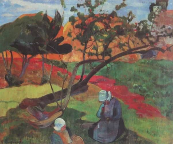 Breton women —  Gauguin