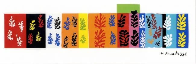 Les velours 1947 —  Matisse