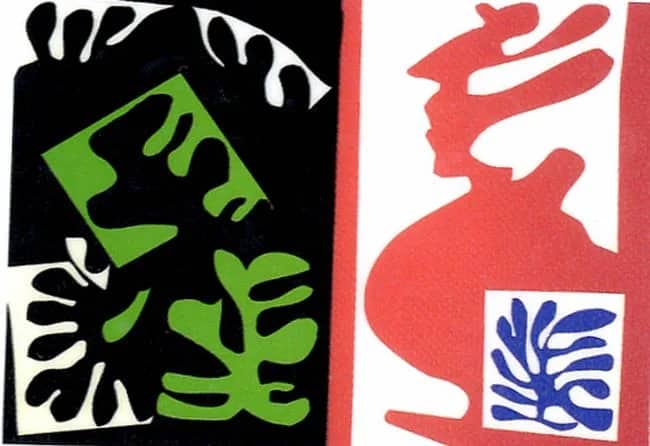 Noir et rouge, 1947 —  Matisse