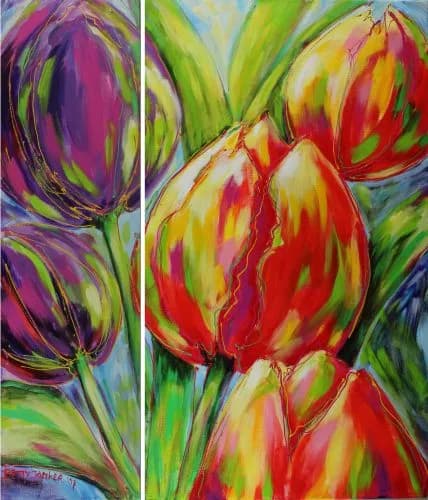 Tulips from Holland (2 luik) — Betty Jonker